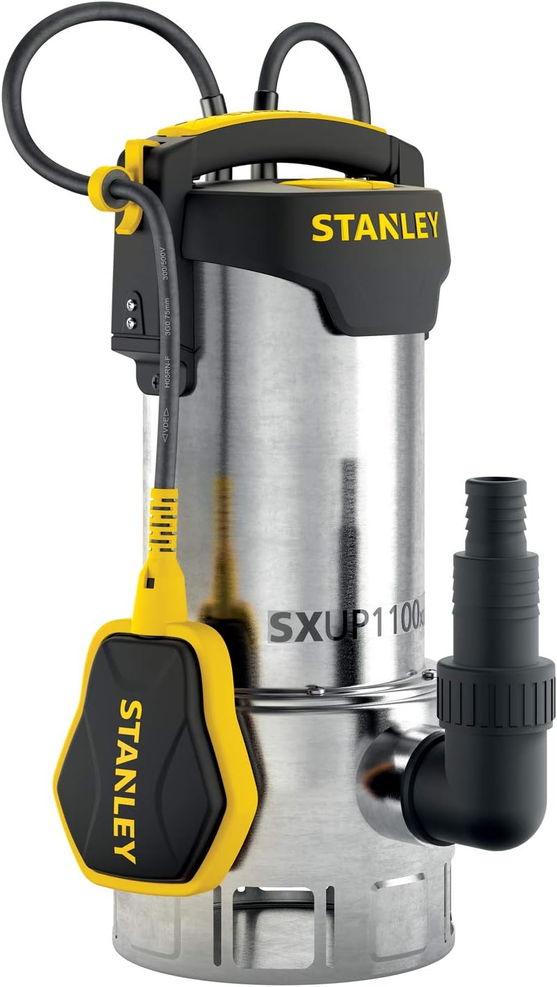 Stanley Waterpompen RVS Dompelpomp | 1100W - SXUP1100XDE