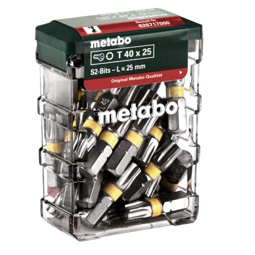 Metabo Accessoires Bit-Box T40 | "SP" (25 st.) - 626717000