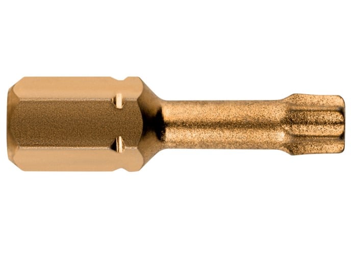 Metabo Accessoires Bits | voor Torx-Schrroeven T40/ 25 mm | Diamant (3 st.) - 628512000