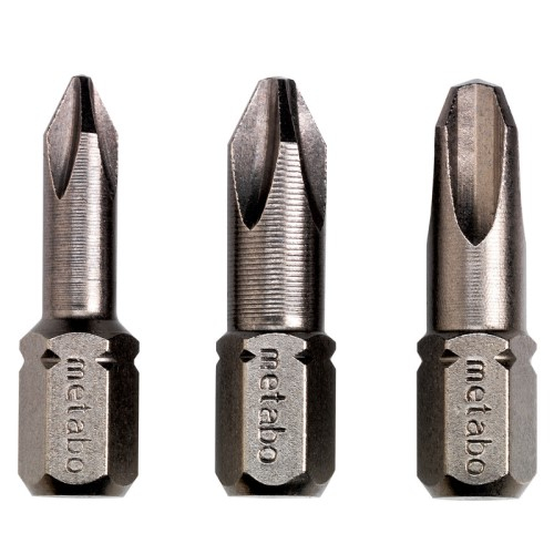 Metabo Accessoires Bits | Phillips PH 1/ 2 / 3 | Torsion (3 st.) - 628537000