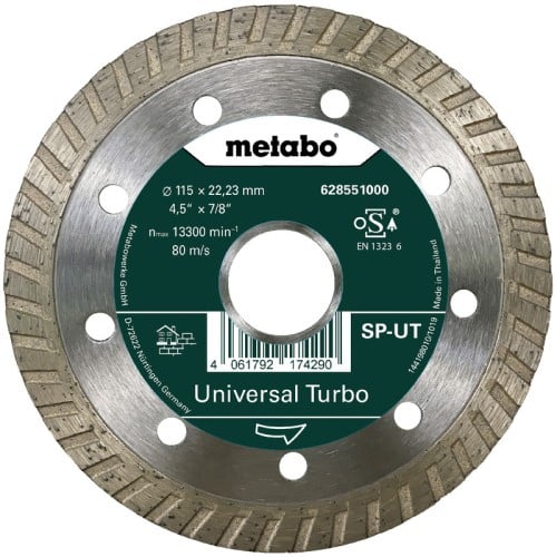 Metabo Accessoires Diamant slijpschijf | Ø 115x22,23mm | "SP-UT" | Universal Turbo "SP" - 628551000