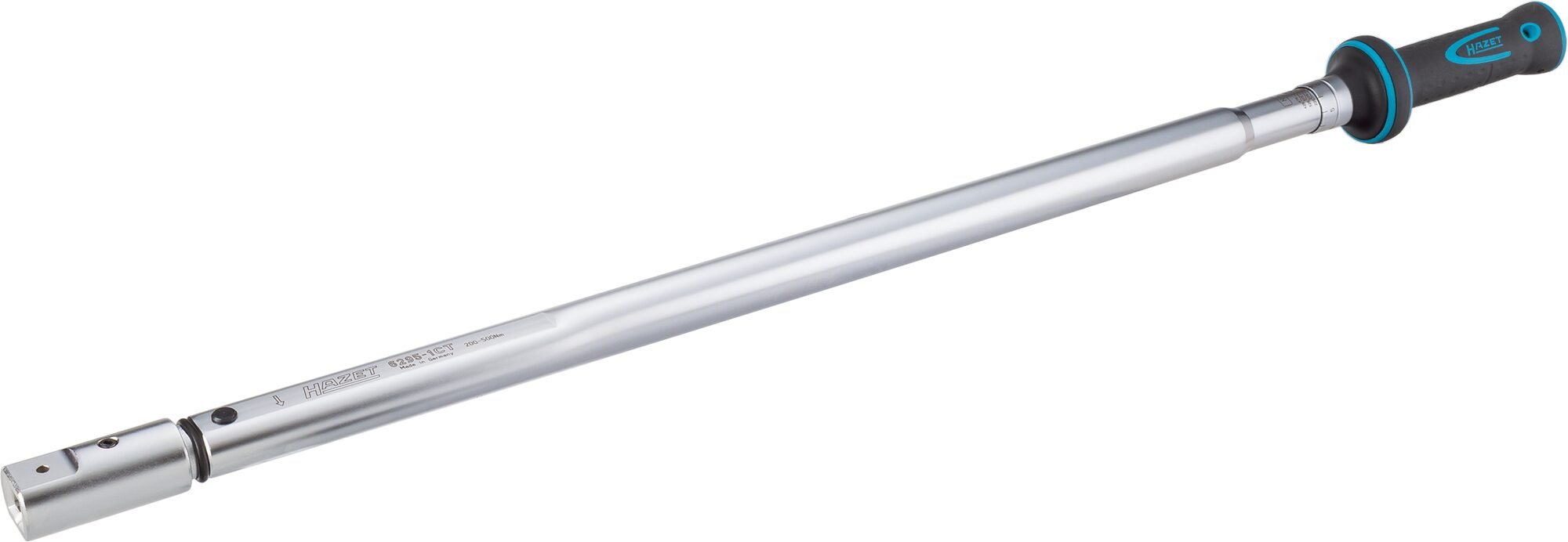 HAZET Momentsleutel 6295-1CT - Draaimomentbereik min-max: 200 - 500 Nm - Nauwkeurigheid: 2% - 14 x 18 mm insteekvierkant hol - Lengte: 962 mm