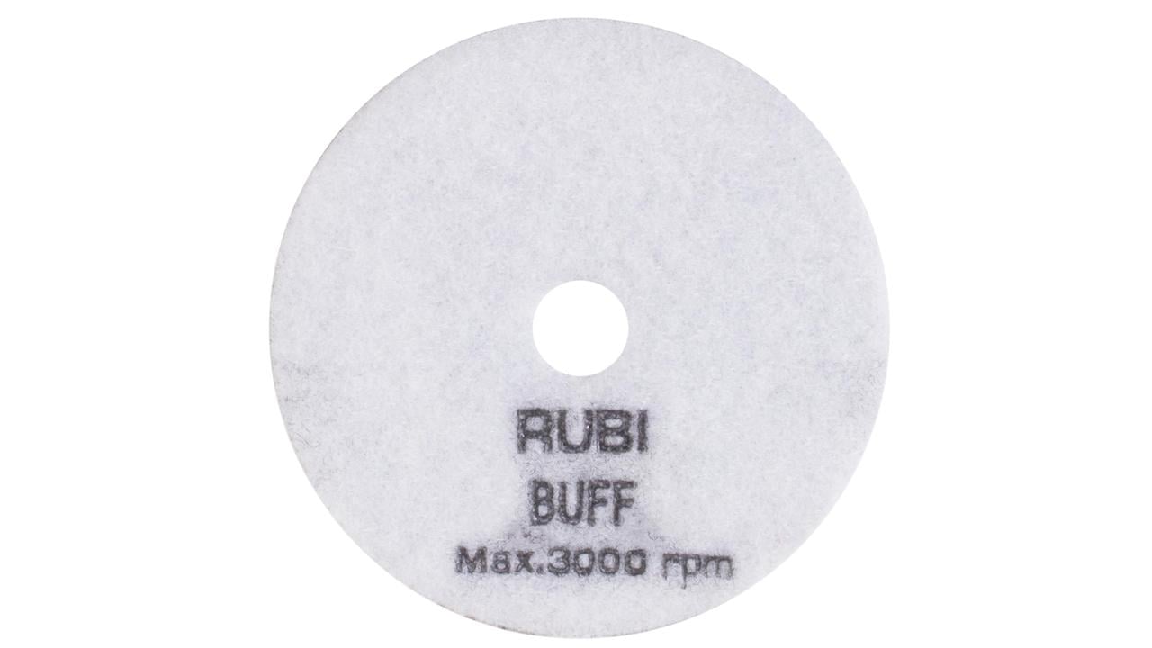 Rubi Polijstvel voor Droog Polijsten | 100 mm 62977