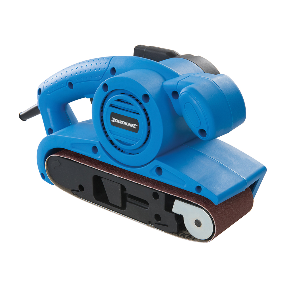 Silverline 810 W Silverstorm bandschuurmachine, 76 mm
