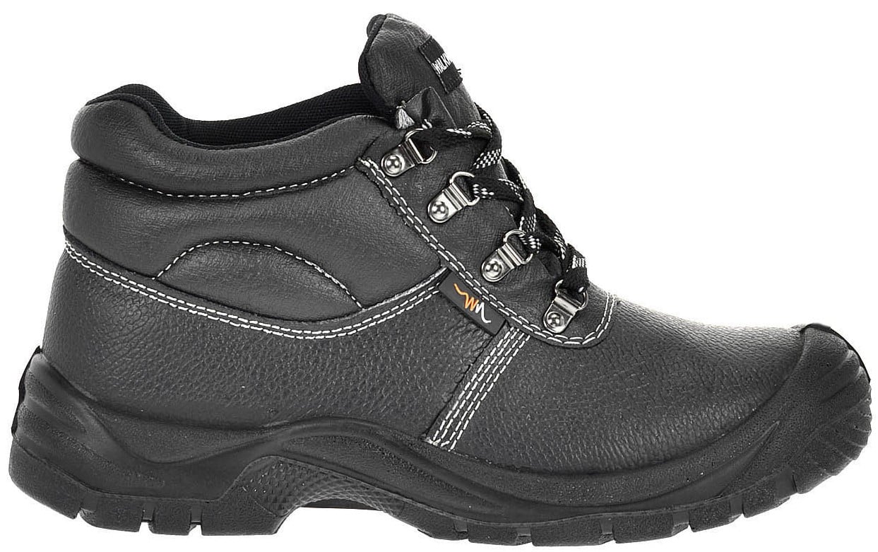 Walkmate Oslo | Zwart | halfhoog veter | S3 | Maat 39 - 63670.39 - 63670.39