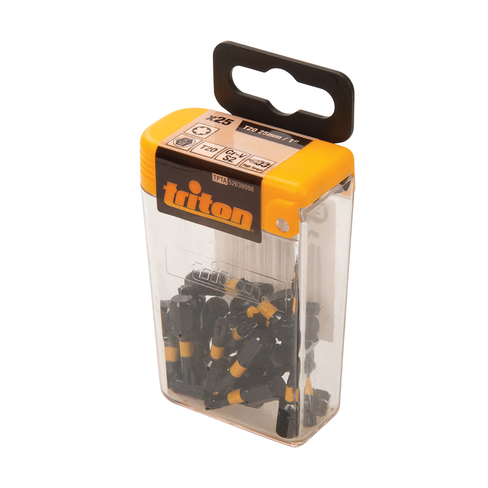 Triton Impact Schroefbit - Torx - T20 - 25 mm - 25 stuks