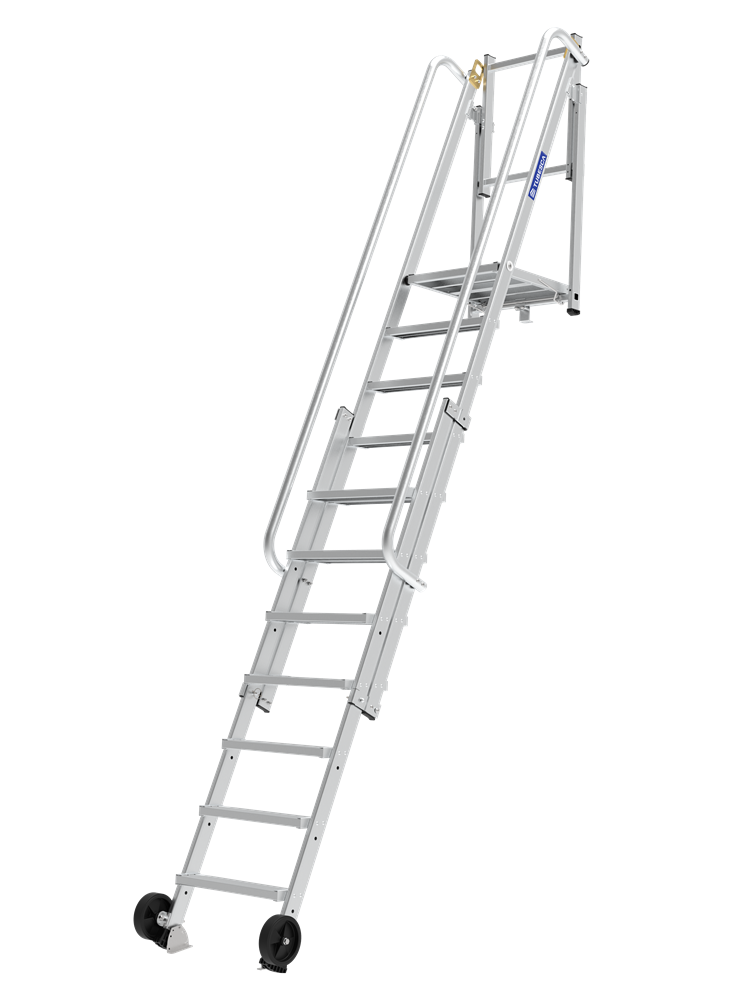 Tubesca-Comabi Telescopische Toegangstrap | 6-8 Treden - 1702451206