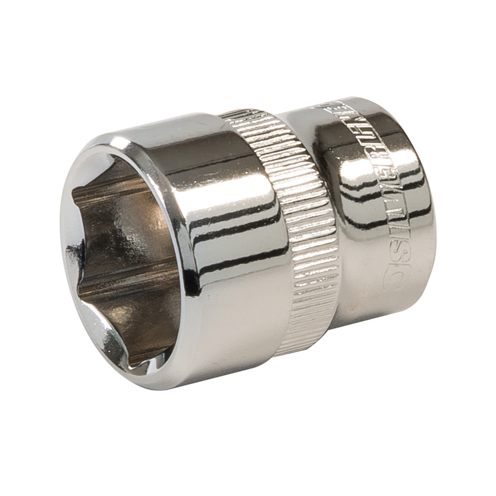 Silverline Metrische Dop - Zeskantig - 3/8 inch - 18 mm