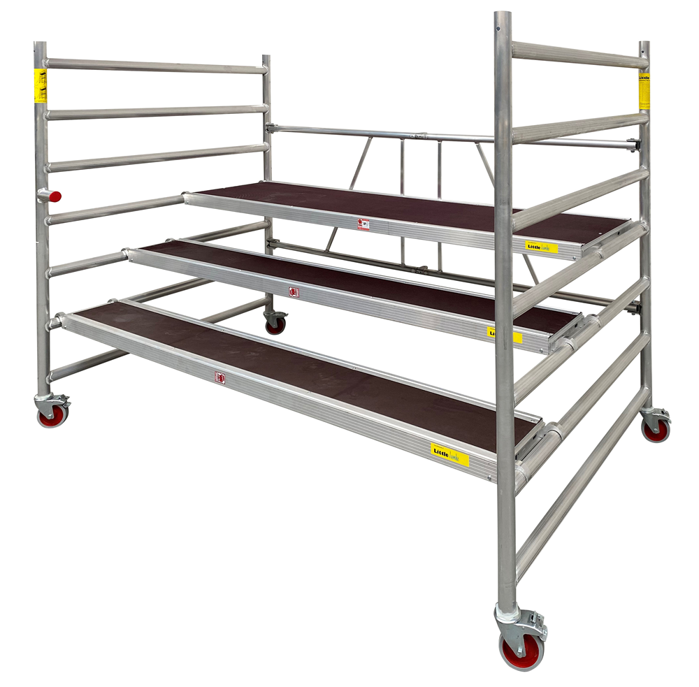 JUMBO Vouwsteiger XL 250 | 135 x 250 cm | 2x30 cm & 1x60 cm Platform - 41500030