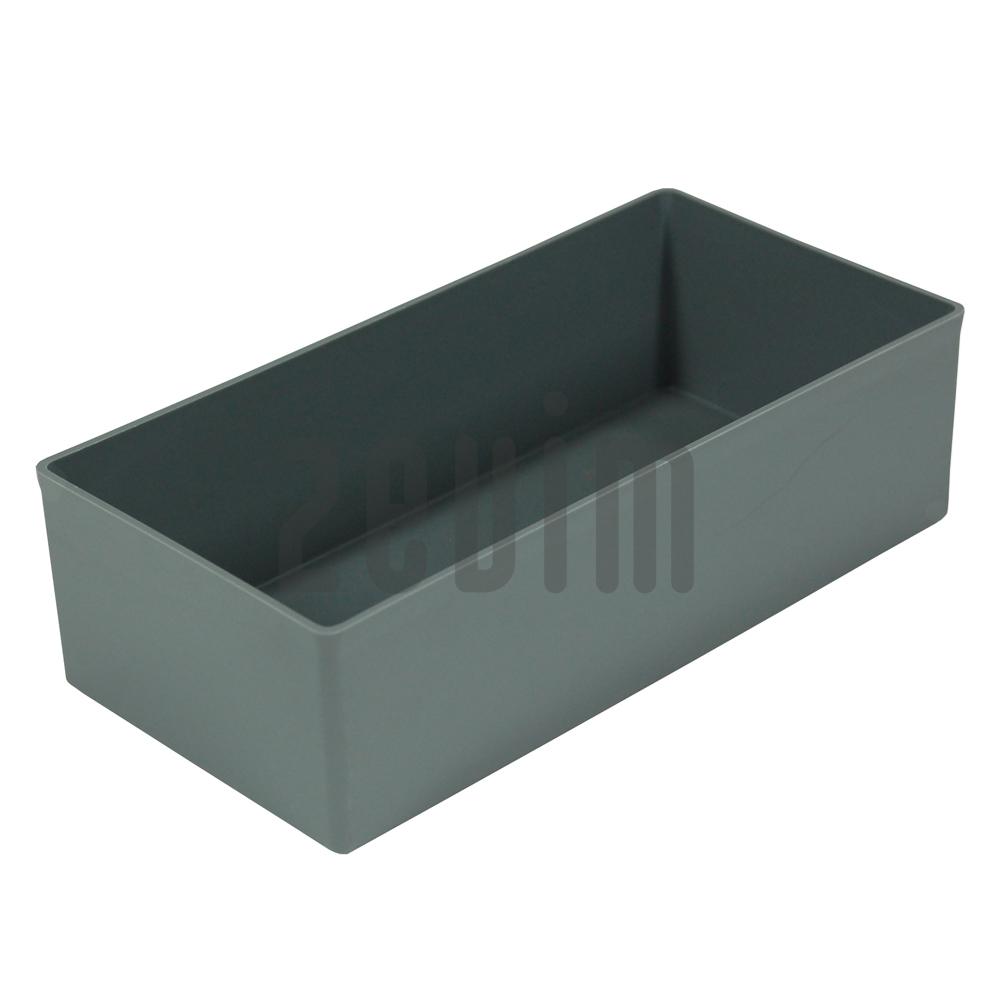 Zevim Inzetbakje | 108 x 216 x 63 mm | Hoog | Grijs - 2155214505