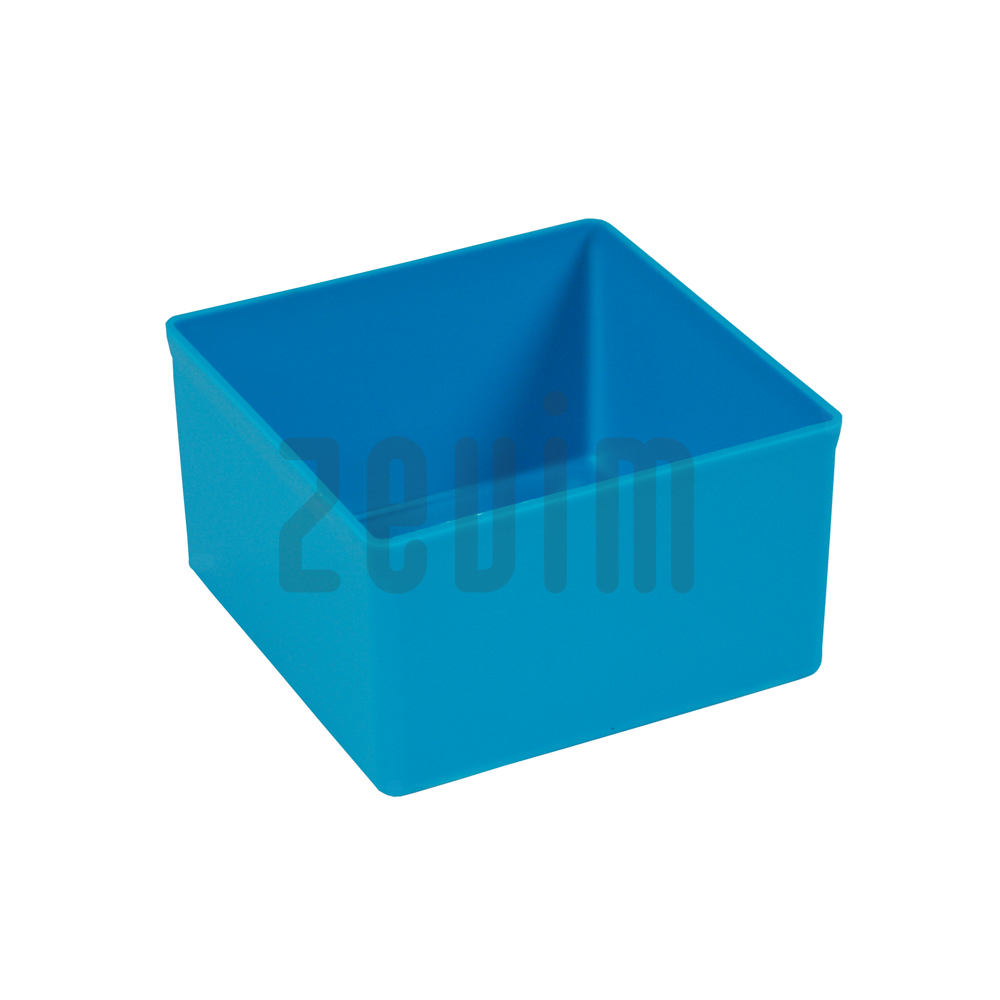 Zevim Inzetbakje | 108 x 108 x 63 mm | Hoog | Blauw - 2155214503