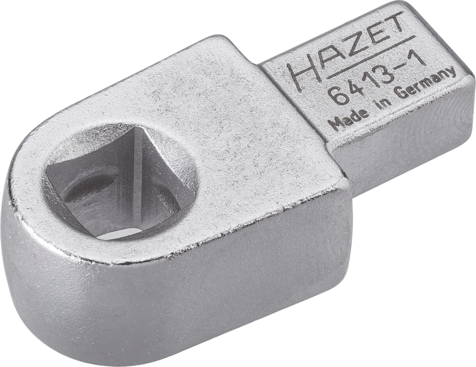 HAZET Houder insteekvierkant 6413-1 · 9 x 12 mm insteekvierkant massief · 3/8 inch (10 mm) vierkant hol · Lengte: 43,5 mm