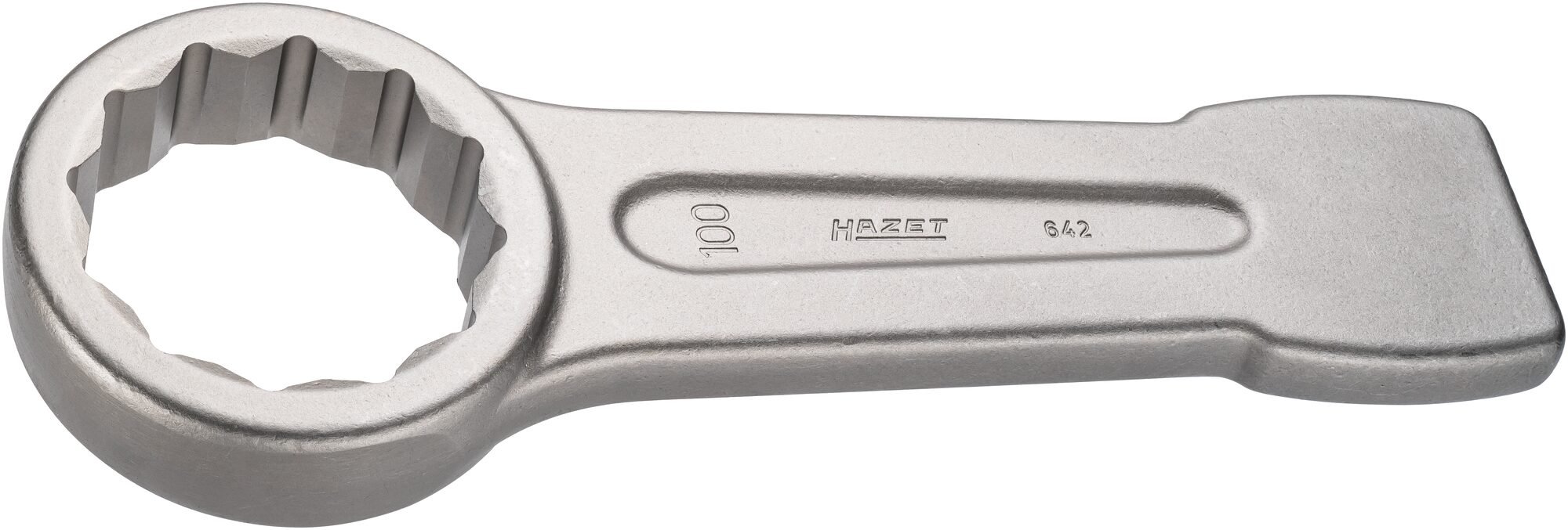 HAZET Slagringsleutel 642-75 · Buitentwaalfkant profiel · SW 75 mm
