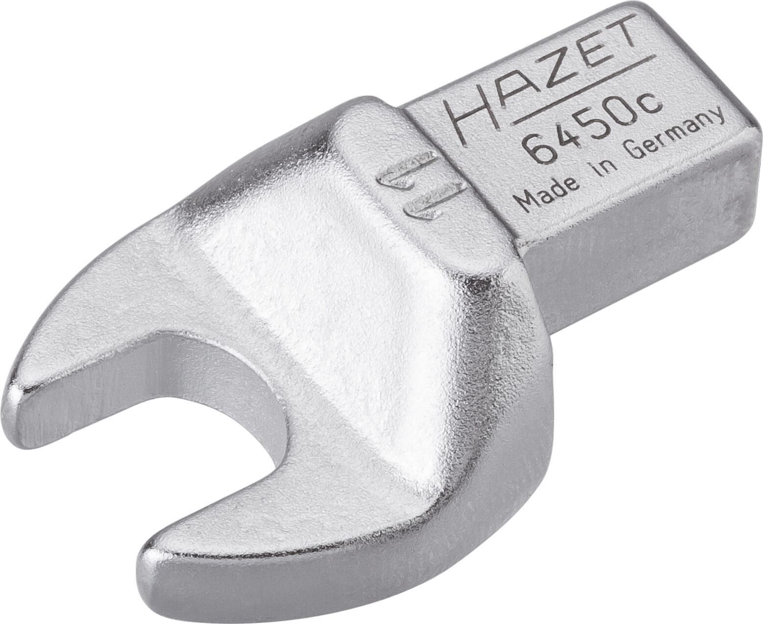 HAZET Insteek-steeksleutel 6450C-11 · 9 x 12 mm insteekvierkant massief · Buiten-zeskant-profiel · SW 11 mm