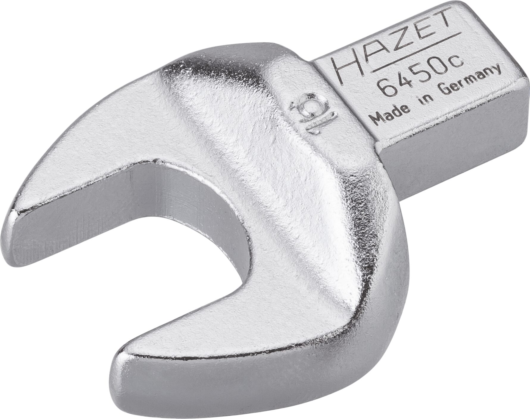 HAZET Insteek-steeksleutel 6450C-16 · 9 x 12 mm insteekvierkant massief · Buiten-zeskant-profiel · SW 16 mm