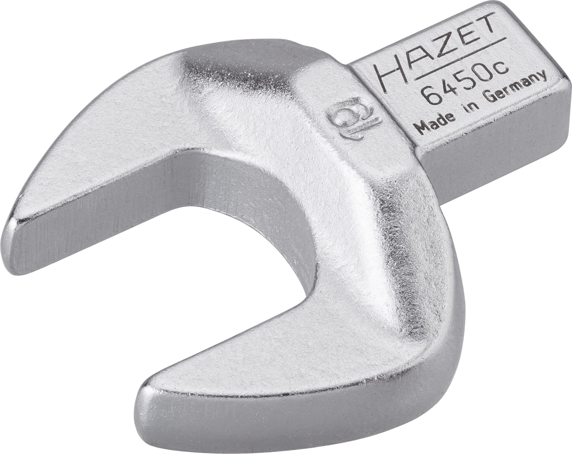 HAZET Insteek-steeksleutel 6450C-19 · 9 x 12 mm insteekvierkant massief · Buiten-zeskant-profiel · SW 19 mm