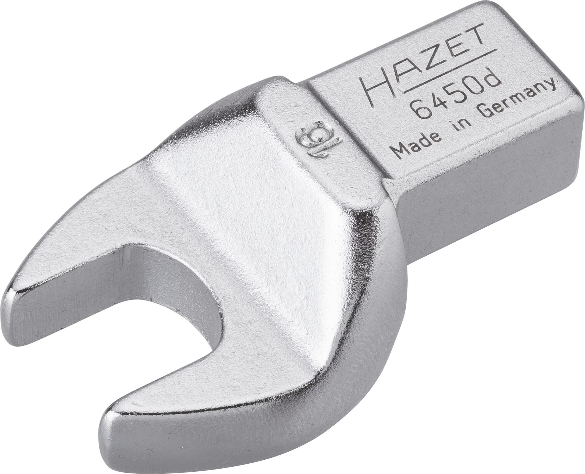 HAZET Insteek-steeksleutel 6450D-16 · 14 x 18 mm insteekvierkant massief · Buiten-zeskant-profiel · SW 16 mm
