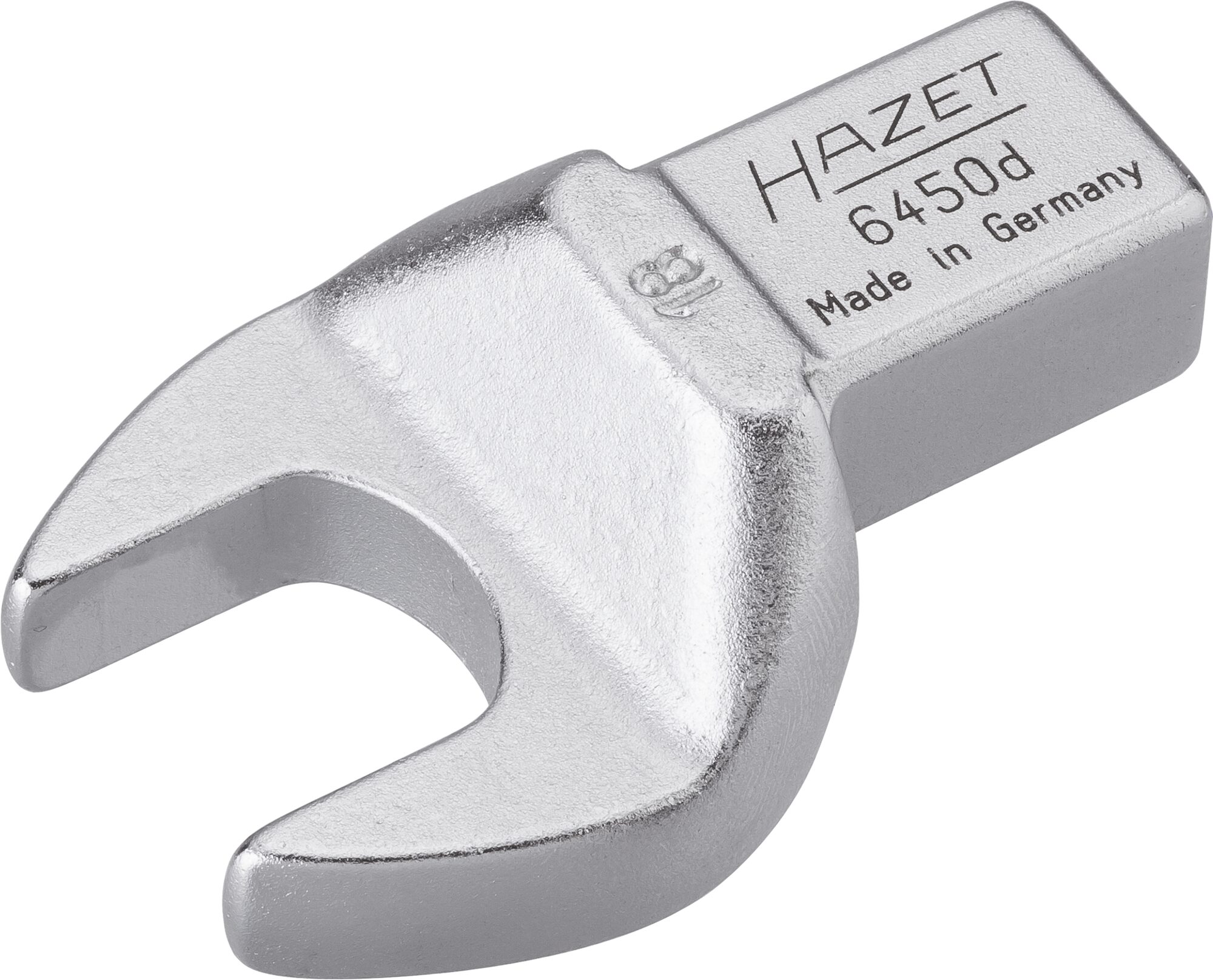 HAZET Insteek-steeksleutel 6450D-18 · 14 x 18 mm insteekvierkant massief · Buiten-zeskant-profiel · SW 18 mm