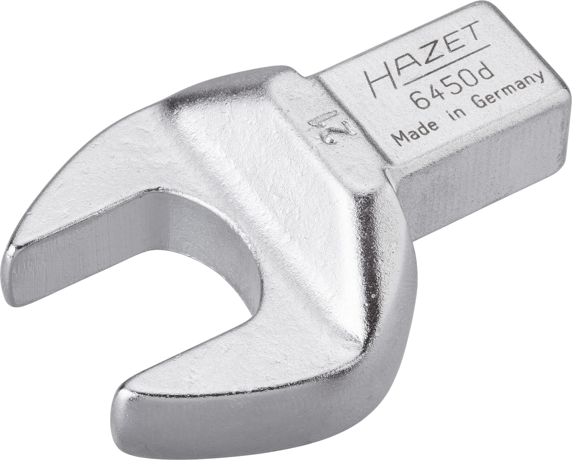 HAZET Insteek-steeksleutel 6450D-21 · 14 x 18 mm insteekvierkant massief · Buiten-zeskant-profiel · SW 21 mm