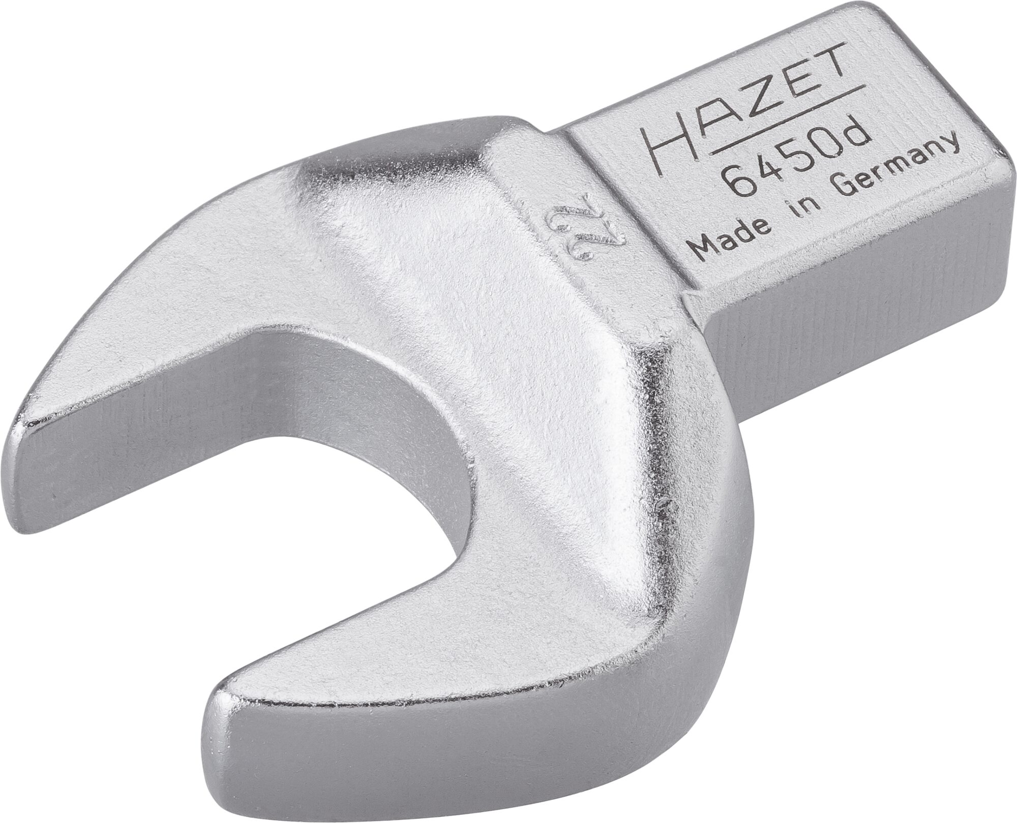 HAZET Insteek-steeksleutel 6450D-22 · 14 x 18 mm insteekvierkant massief · Buiten-zeskant-profiel · SW 22 mm