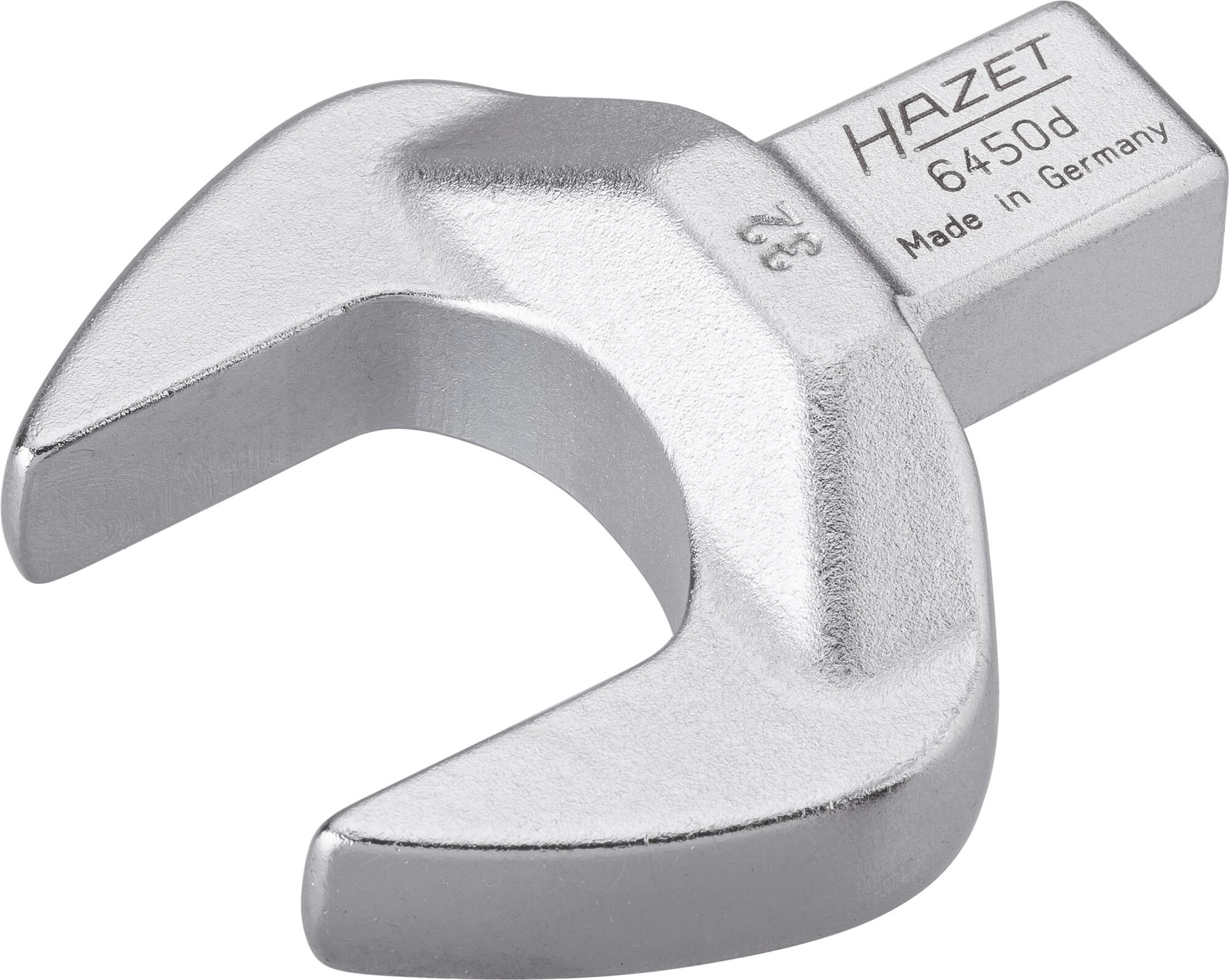 HAZET Insteek-steeksleutel 6450D-32 · 14 x 18 mm insteekvierkant massief · Buiten-zeskant-profiel · SW 32 mm