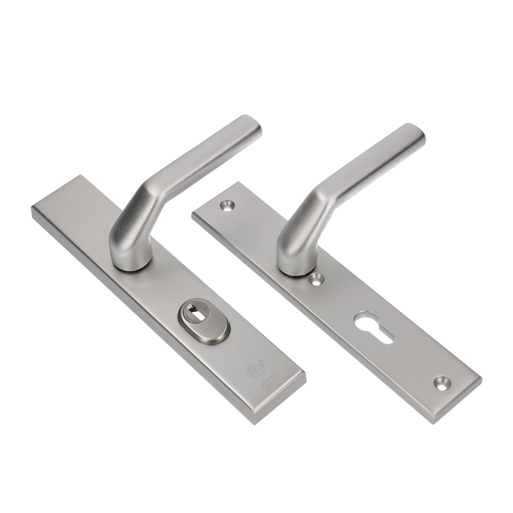 AMI Veiligheidsbeslag 251/50/15 Kt 55 Rotaveer Kruk 379, Profielcilinder 55 F1 Deurdikte 38/42 Mm. - 891501 afbeelding
