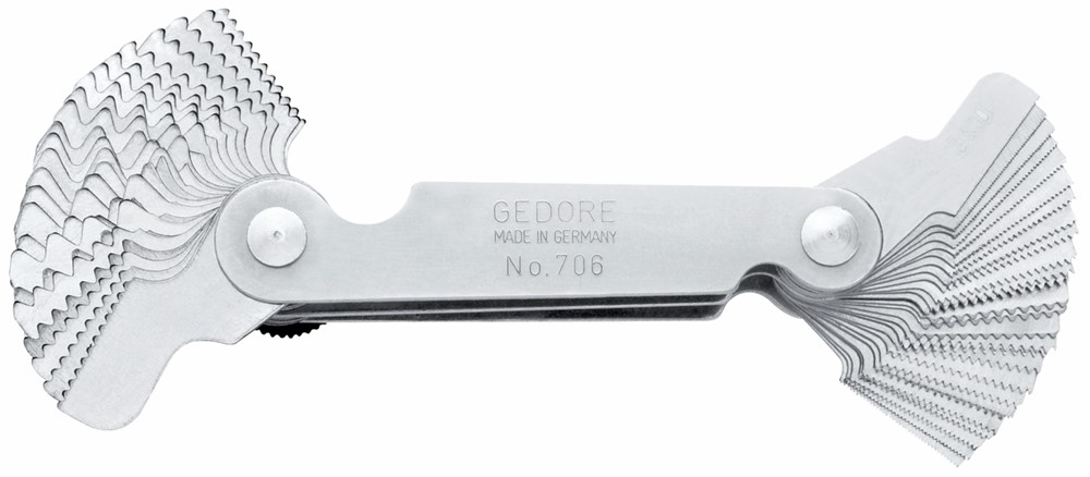 Gedore 706 Schroefdraadmeter