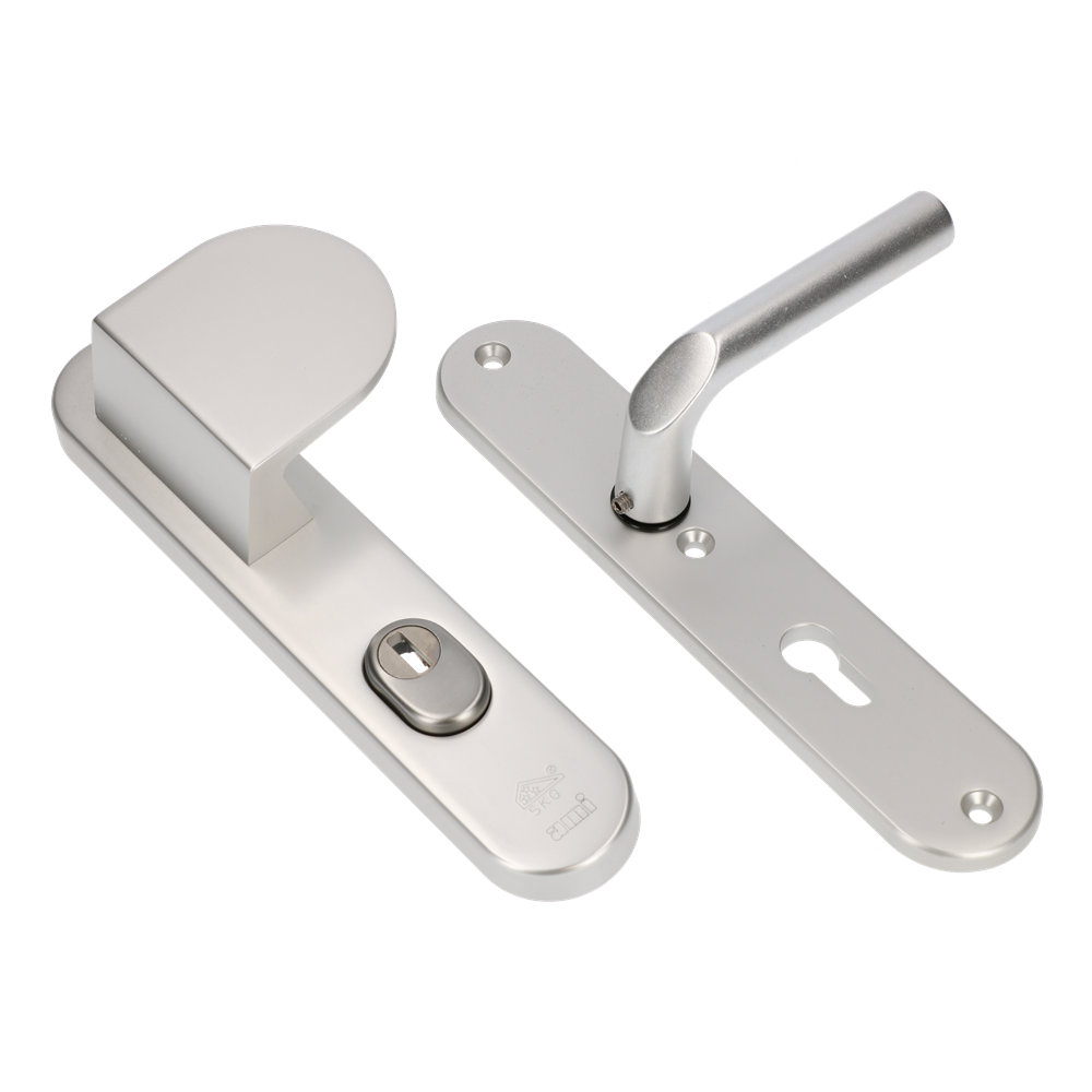 AMI Veiligheidsbeslag 250/50/15 Kt 72 Deurdikte 90/83 Re Deurkruk 369 Profielcilinder 72 F1 Deurdikte 38/42 Mm - 656435
