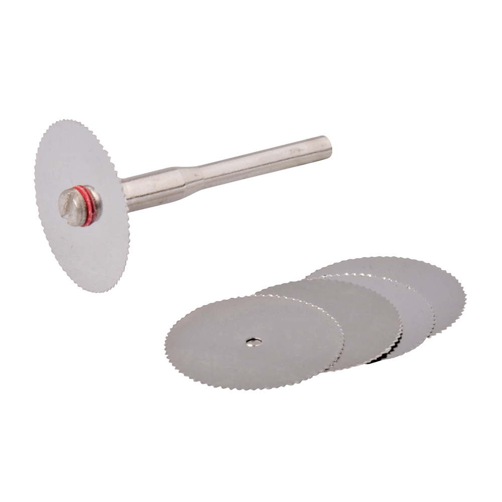 Silverline 6 delige RVS zaagbladen set 22 mm dia.