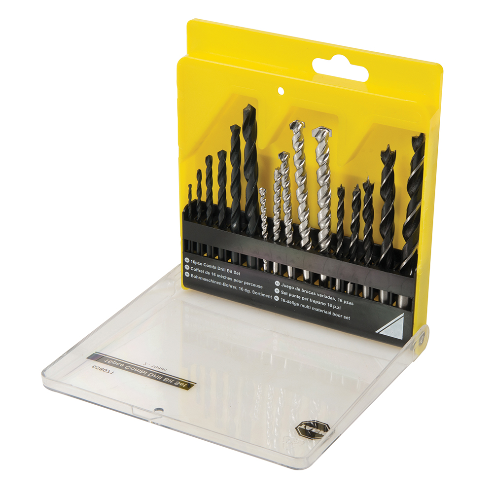 Task Boren Set Metaal - Steen en Hout - Ø 2 t/m 10 mm - 16 delig