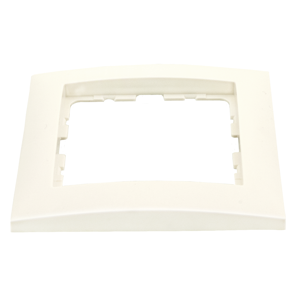 Berker B S1 | Inbouw | Afdekraam | 1V | Crème - 66.032.21 afbeelding