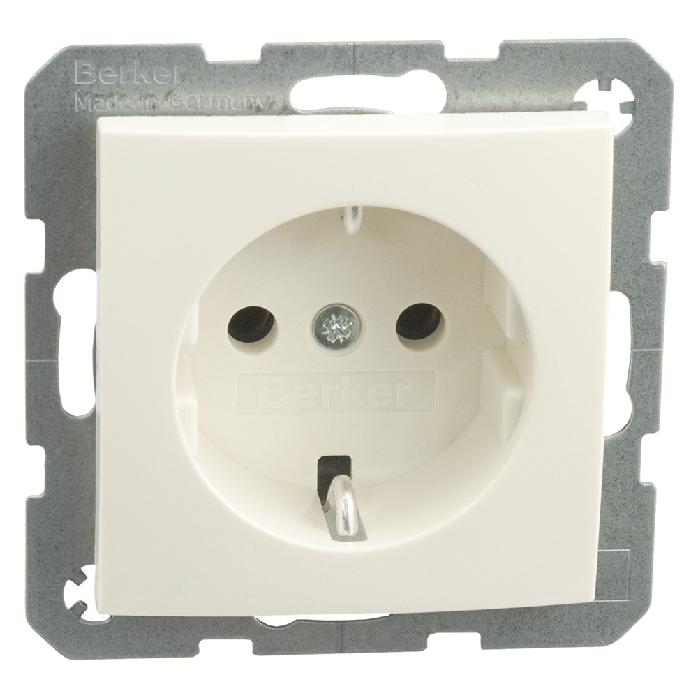 Berker B S1 Inb Contactdoos | 1V | RA | Cr - 66.032.42 afbeelding