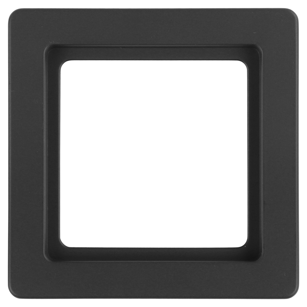 Berker Q1 Afdekraam | Inbouw | 1-voudig | Antraciet - 66.045.21 afbeelding