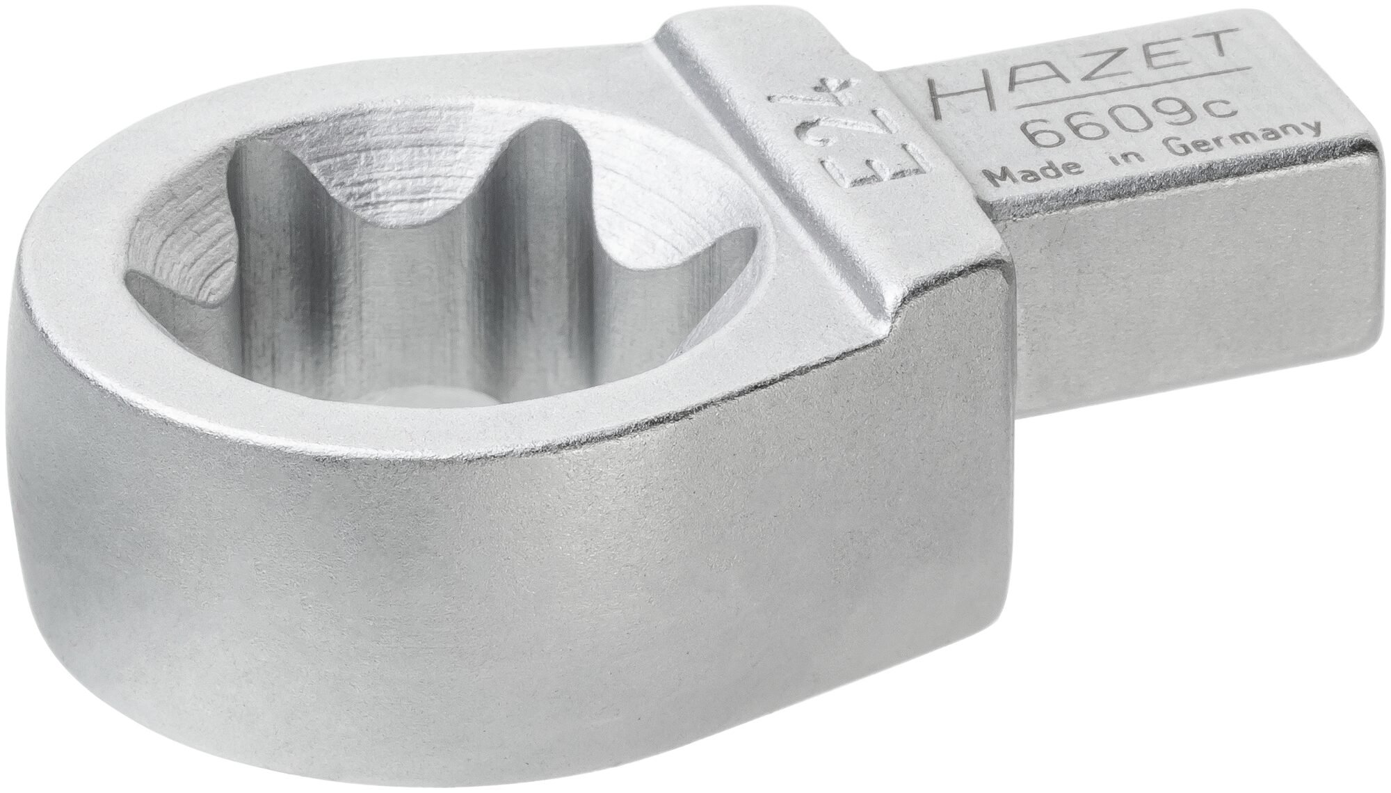 HAZET Insteekringsleutel 6609C-E24 · 9 x 12 mm insteekvierkant massief · Buiten-TORX®-profiel · SW E24