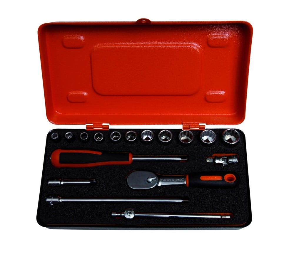 Bahco dopsleutelset 1/4" | 6717MBP
