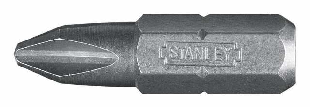 Stanley handgereedschap 1/4" Bits Phillips Nr2 lengte 50mm | 10 stuks - 1-68-947