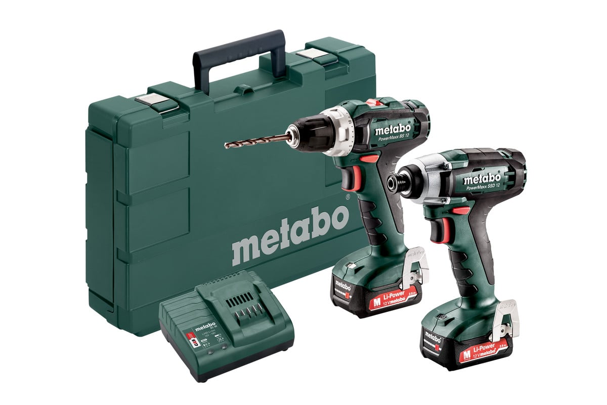 Metabo PowerMaxx BS 12 + PowerMaxx SSD 12