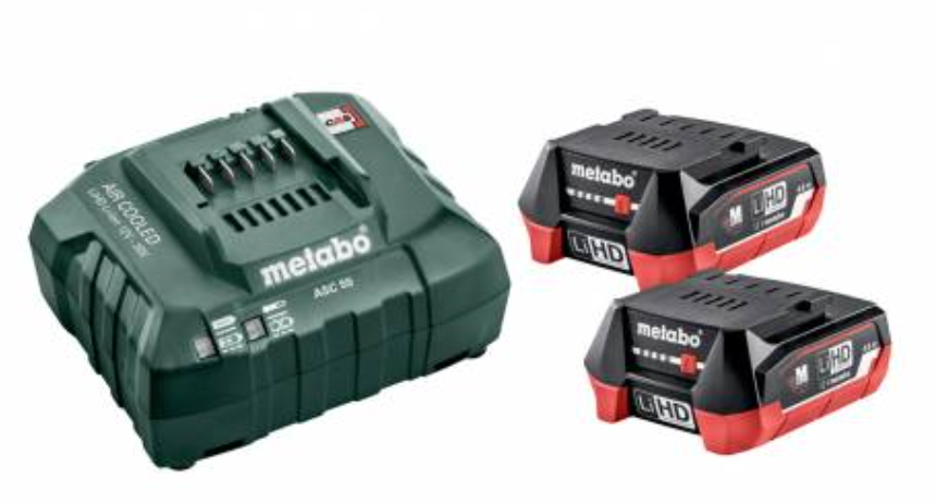 Metabo Basis set | 12V 2 X LIHD | 4,0 AH - 685301000