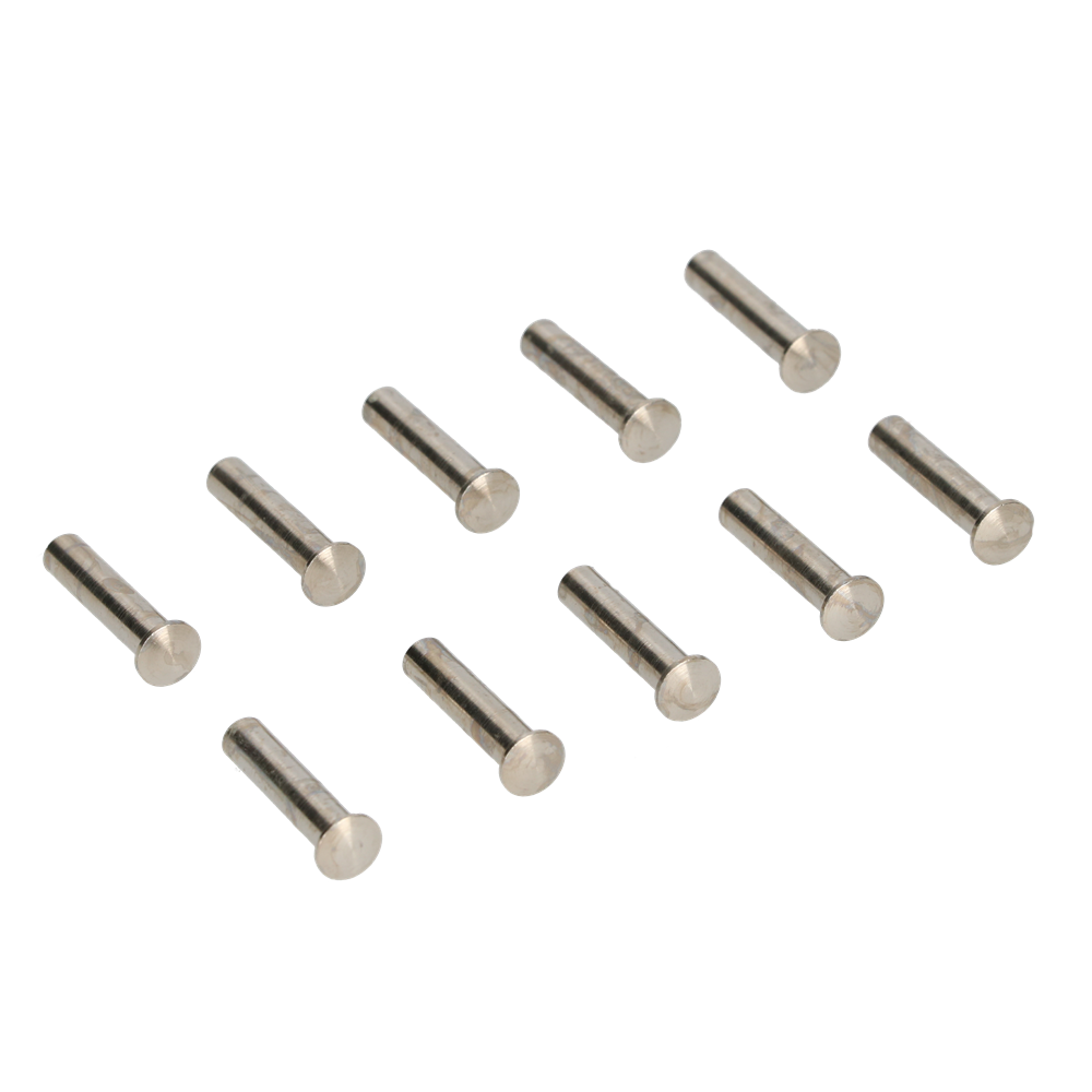 AMI Patenthuls Messing Vernikkeld M4X22,5 Zonder Zaagsnede Verpakt Per 10 - 900223