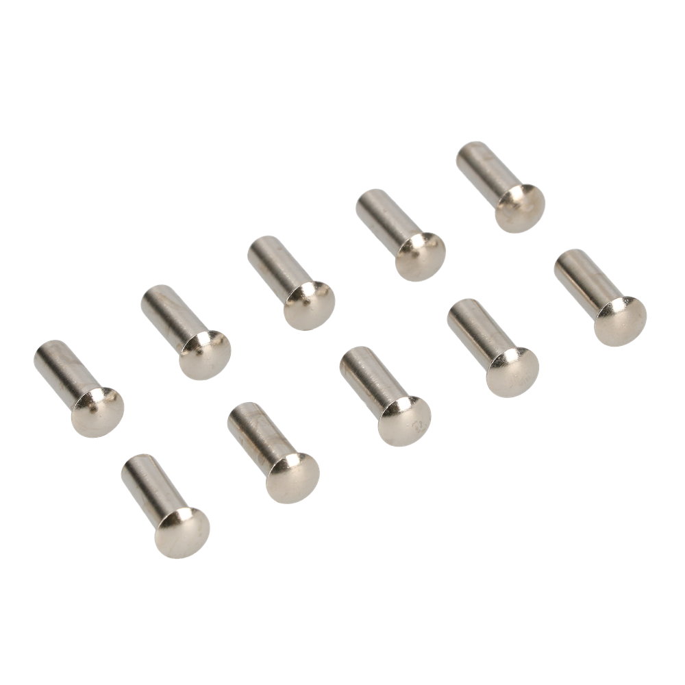 AMI Patenthuls Messing Vernikkeld M5X21 Zonder Zaagsnede Verpakt Per 10 - 900239