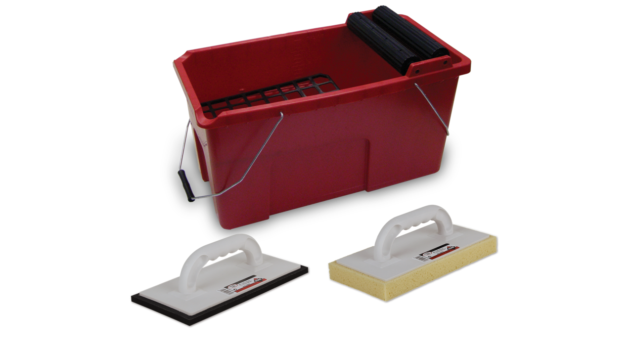 Rubi Set Rubiclean Pro | Lijmspaan, Spons en Inwasspaan) - 68902