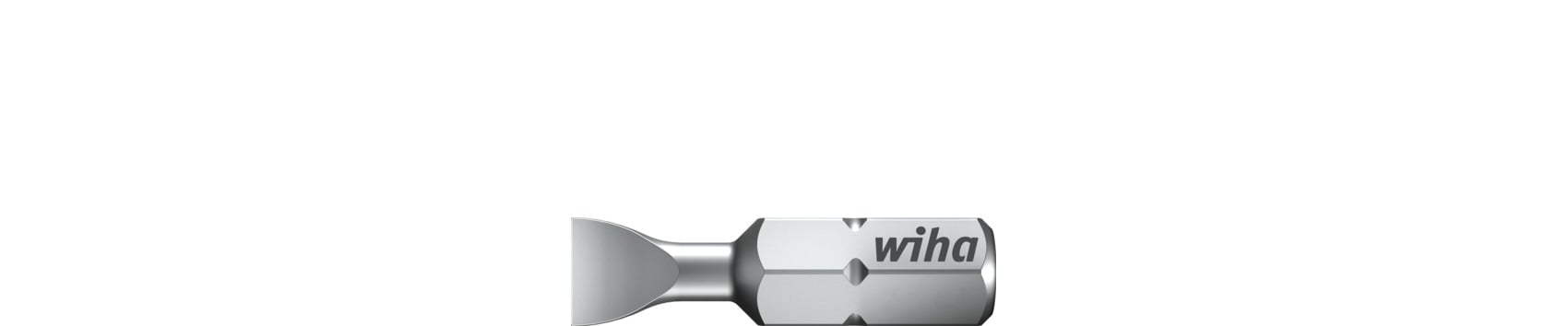 Wiha 701021608025 Bit Standard 25 mm sleufkop 1/4" C6,3 8.0 mm - 01627