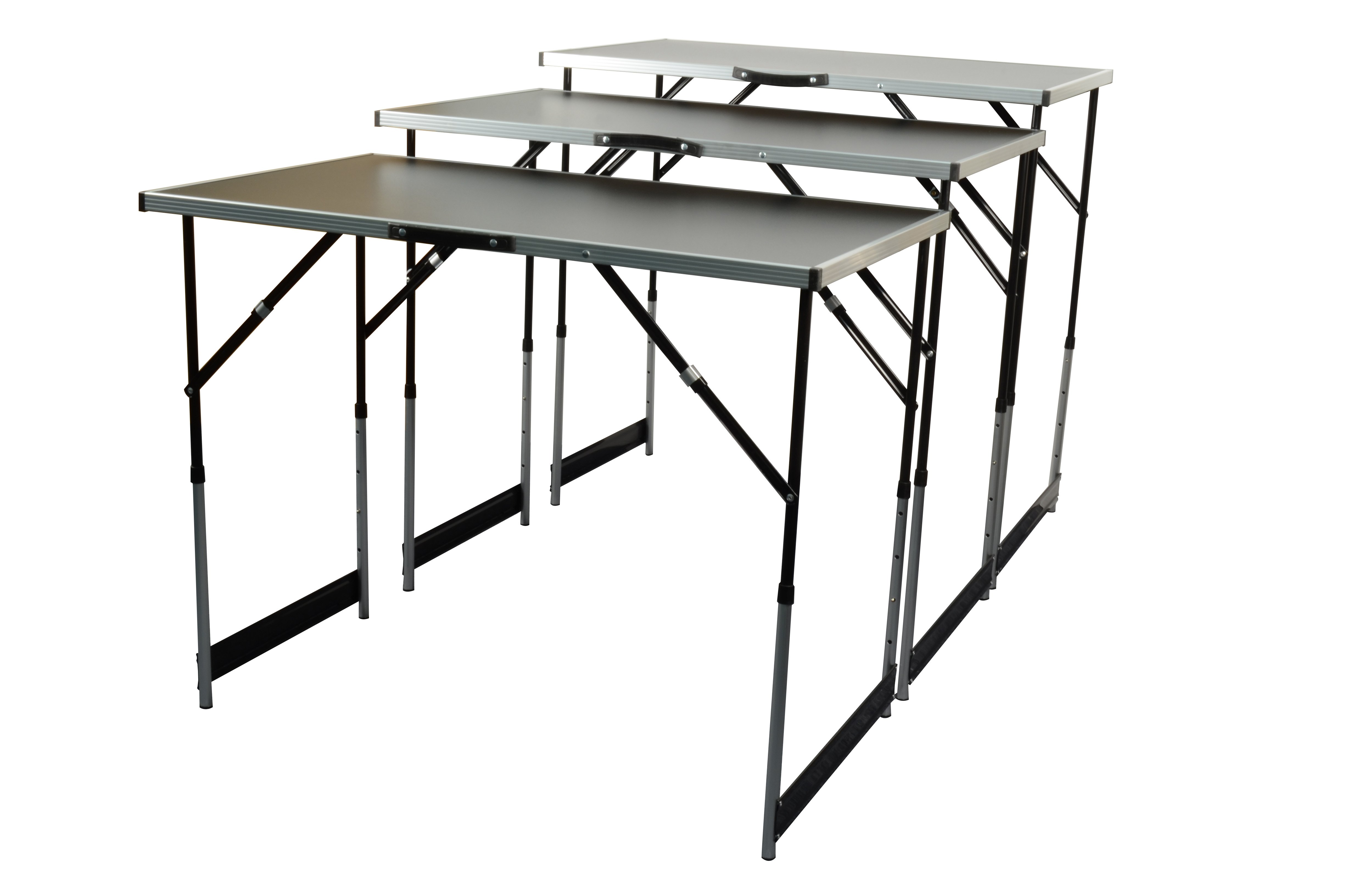 Brüder Mannesmann Vouwtafels multifunctioneel 3 dlg (Hobby) - 70113