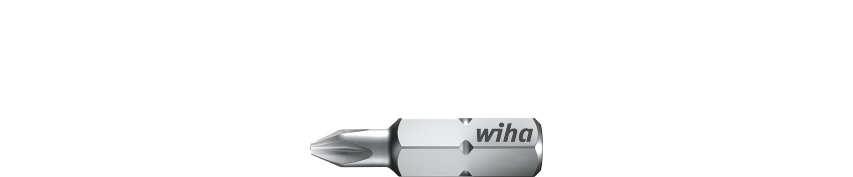 Wiha 70122125 Bit Standard 25 mm Pozidriv 1/4" C6,3 PZ1 - 01688