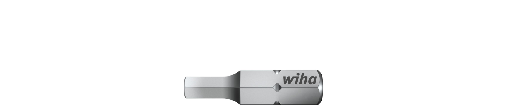 Wiha 70130025 Bit Standard 25 mm zeskant 1/4" C6,3 2.5 mm - 01704