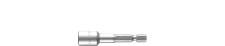 Wiha 70441050 Dopsleutelinzet magnetisch 55 mm buitenzeskant 1/4" E6,3 5.0 mm - 04637
