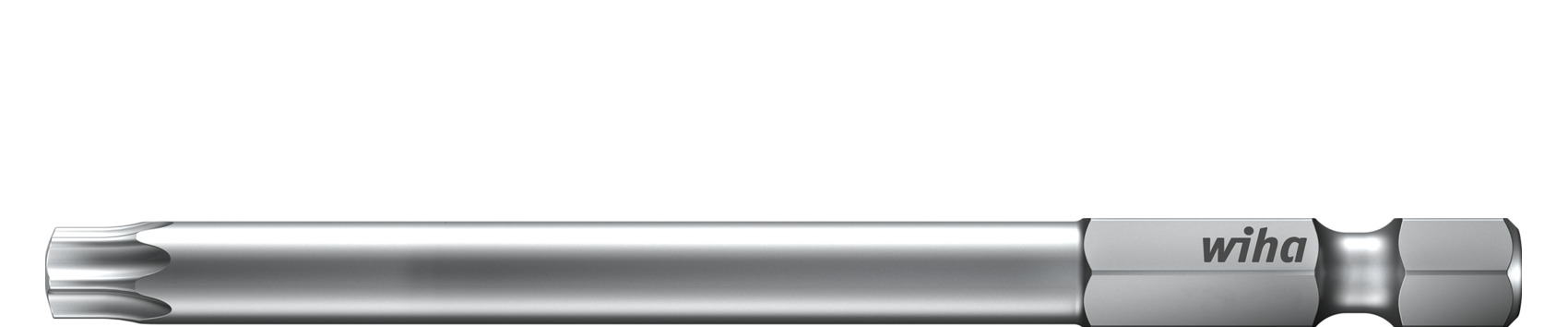 Wiha 70450TR10090 Bit Professional 90 mm TORX® Tamper Resistant (met boring) 1/4" E6,3 T10H - 39188