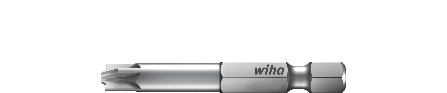 Wiha 7049XZ2050 Bit Professional 50 mm PlusMin/Pozidriv 1/4" E6,3 SL/PZ2 - 32496