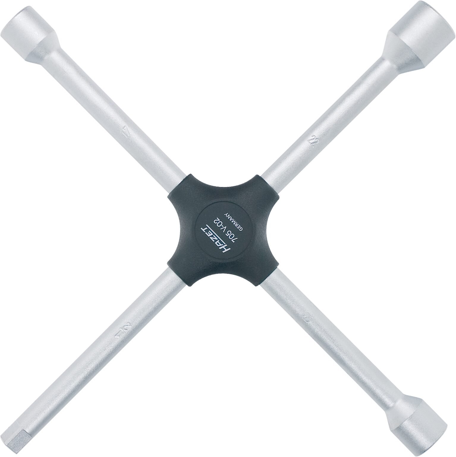 HAZET Kruissleutel 705V-02 · Buiten-zeskant-profiel · SW 17 x 19 x 22 x Buitenvierkant 12,5 = 1/2 inch mm