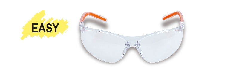 Beta 070610001 7061 TC veiligheidsbril met heldere polycarbonaat lenzen
